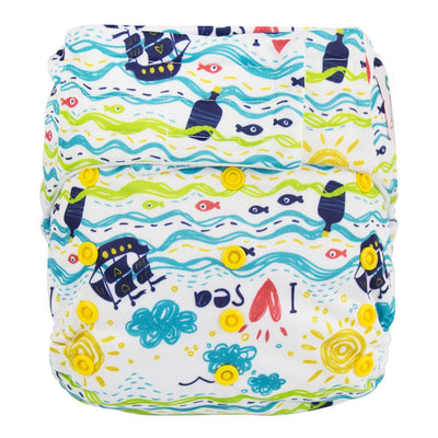 ELF ∣ Couche lavable à poche ∣ taille unique ∣ Un Petit Navire