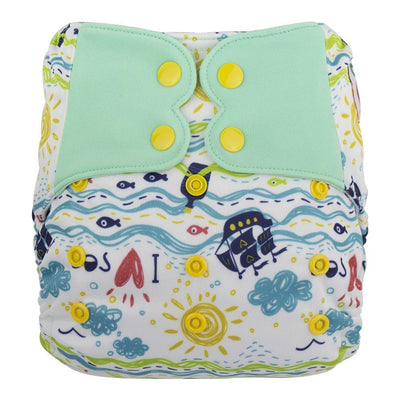 ELF ∣ Couche lavable à poche ∣ taille unique ∣ Un Petit Navire