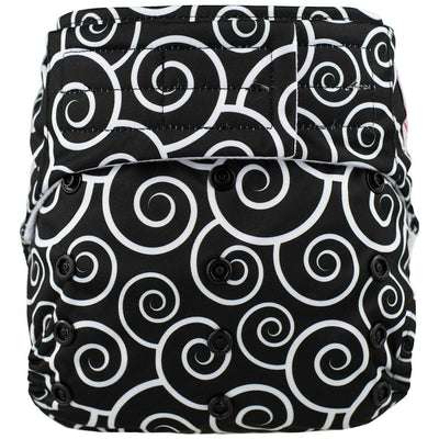 ELF ∣ Couche lavable à poche ∣ taille unique ∣ Whirlwind